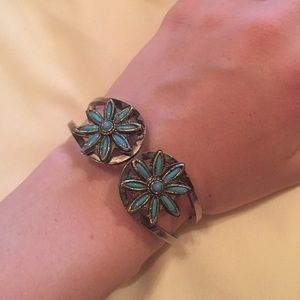 Turquoise and Silver bracelet
