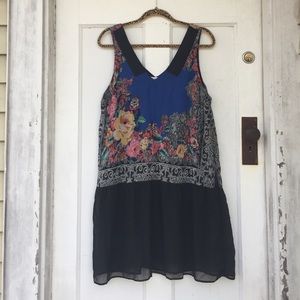 Bar III floral dress with lining