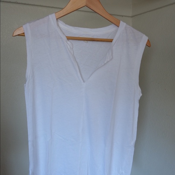 Madewell Notched Neck Muscle Tee