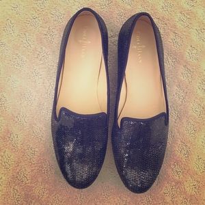Cole Haan Smoke Sequin Sabrina Loafer
