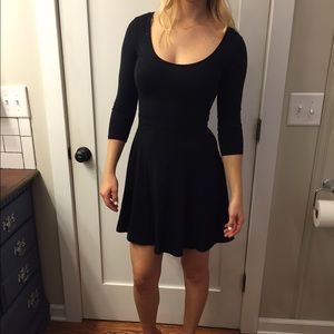 H&M black dress