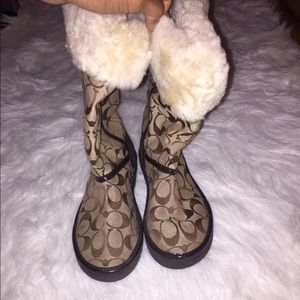 Sheepskin Coach Boots