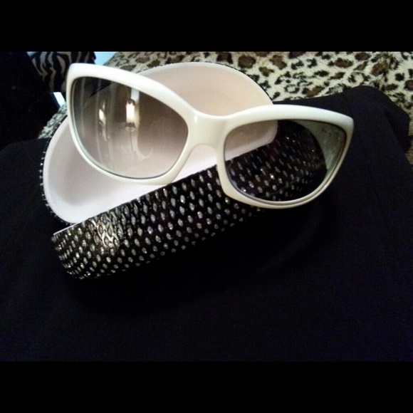 White Arnette Sunglasses