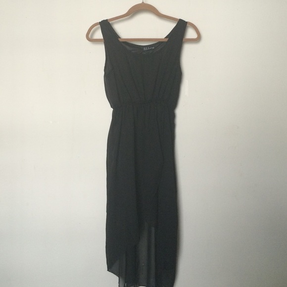 🌑 Black Hi-Lo Dress 🌑