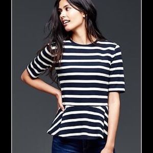 Gap peplum top