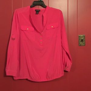 Pink blouse