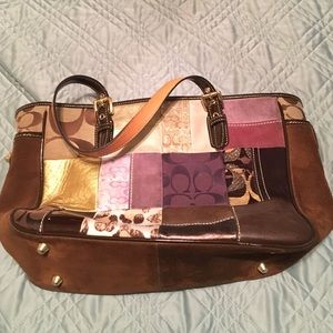 Patchwork Coach purse