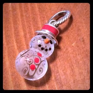 Brighton Snowman Charm