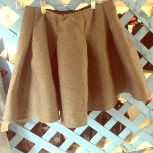 Grey ASOS schoolgirl skirt