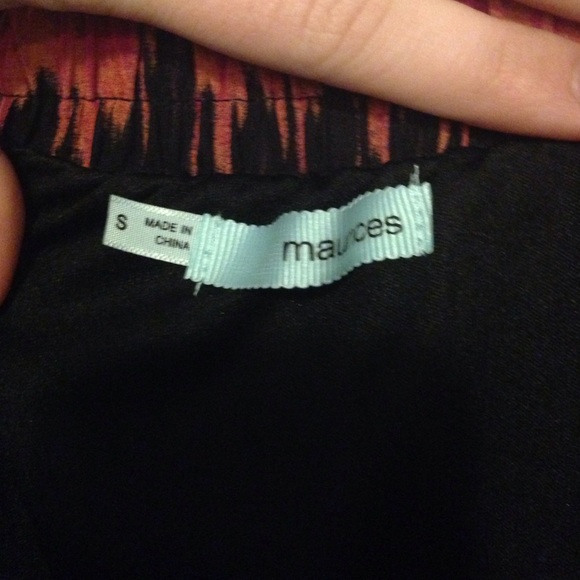 Maurice's High Low Tribal Print Chiffon Skirt - Picture 2 of 2