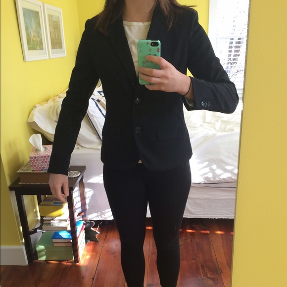 Merona Black blazer size four - Picture 3 of 3