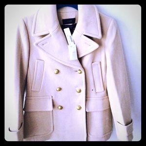 JCrew Stadium Cloth Coat in Ginger Spice!!