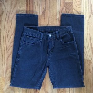 LEVI'S dark wash skinny jeans