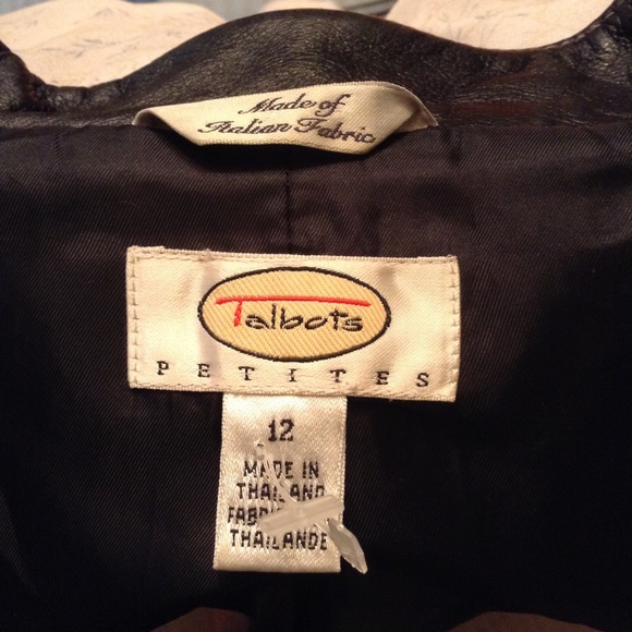 Talbots "The Italian Collection" Wool Blazer - Picture 4 of 4