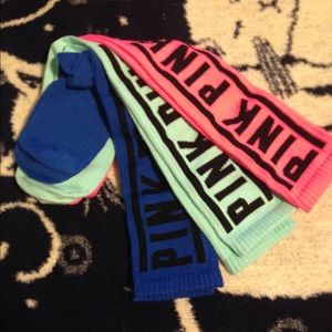 VS Pink Knee High Socks