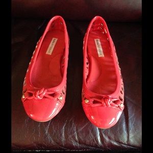 Red Dana Buchman flats