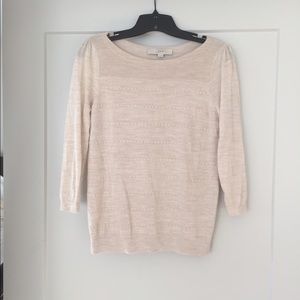 Loft 3/4 Sleeve Sweater