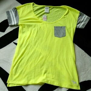 NWT PINK VS tee