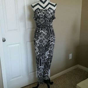Strapless jumpsuit