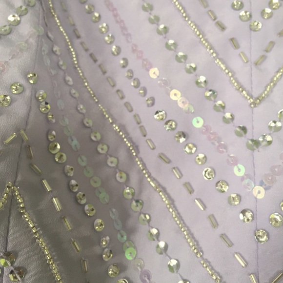 Strapless Purple dress - Picture 3 of 4