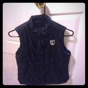 American eagle navy puffer vest