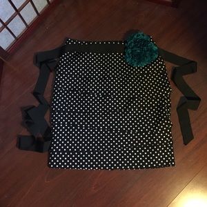 White House Black Market Polka Dot Layered Pencil