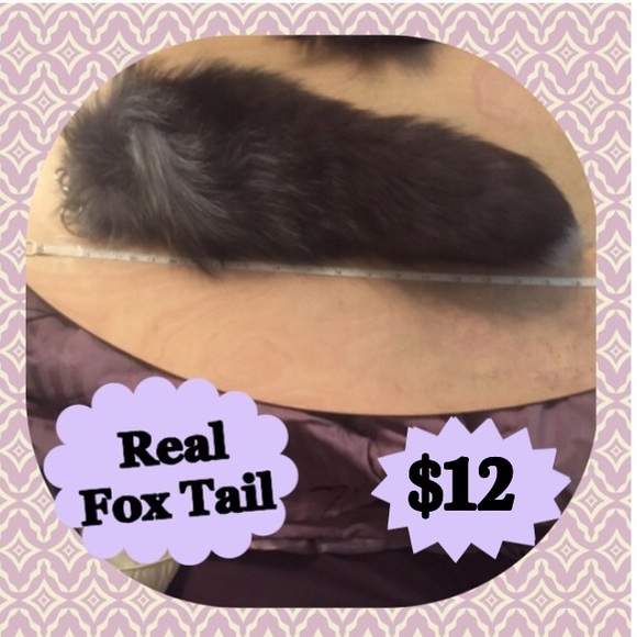 Accessories - 16 inch Real Fox Tail