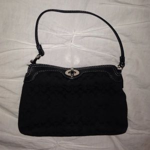 Black Coach Clutch