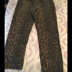 Leopard pants