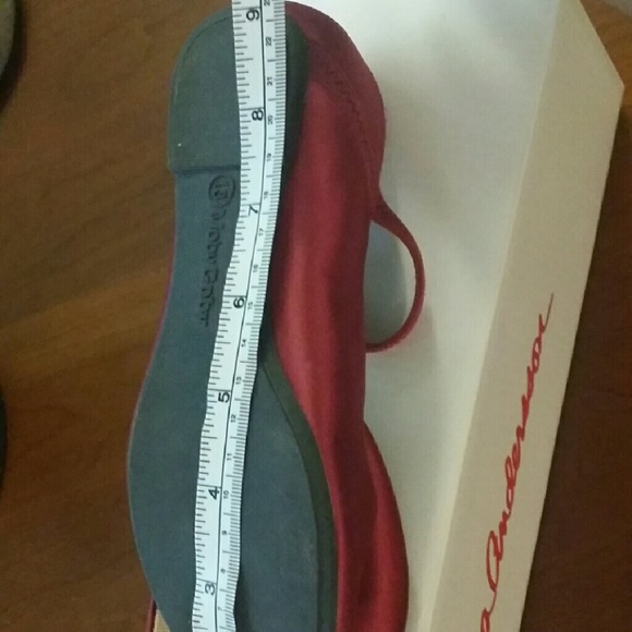 Ballet flats ruby red size 13 Little girl. - Picture 4 of 4