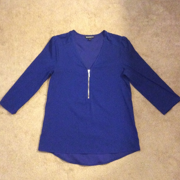 Beautiful Blue dress top from Express