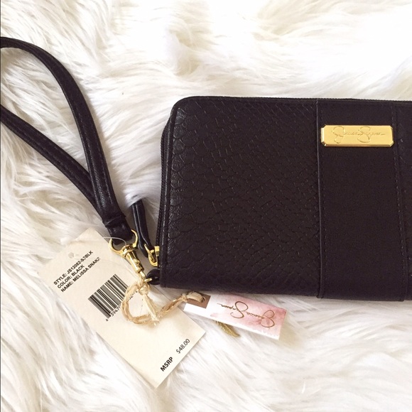 ✖️ SOLD ✖️Jessica Simpson Snakeskin Wallet - Picture 2 of 3