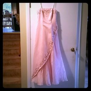Pink prom dress