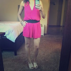 NEW! Hot pink romper! NEW! Hot pink romper!