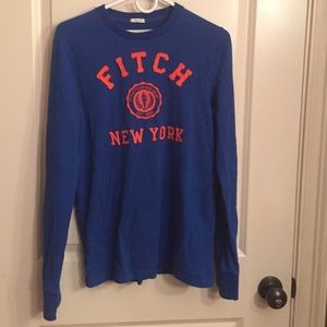 Abercrombie Men's Size M long sleeve