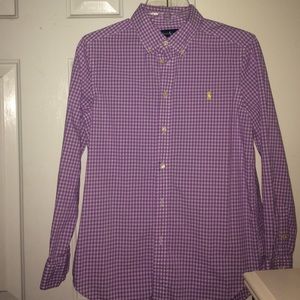 Polo button down shirt