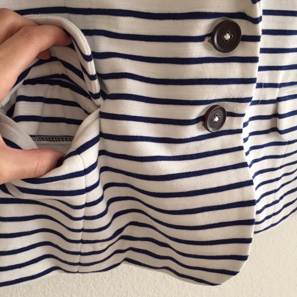 J. Crew Maritime navy stripe blazer - Picture 2 of 4