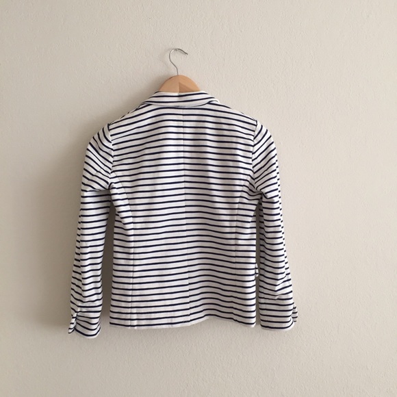J. Crew Maritime navy stripe blazer - Picture 3 of 4