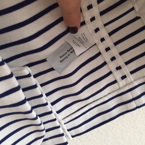 J. Crew Maritime navy stripe blazer - Picture 4 of 4