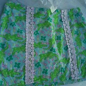 Liliy Pulitzer Alligator skirt