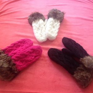 Handmade winter mittens!