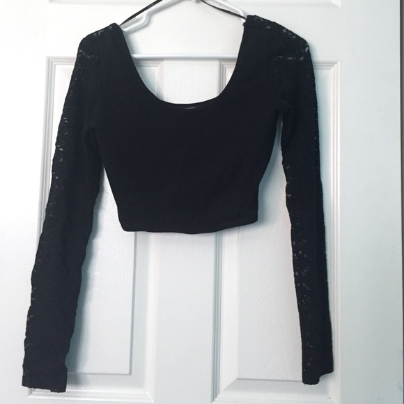 Lace crop top