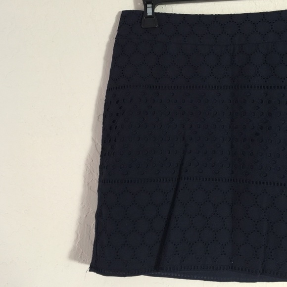 Banana Republic eyelet mini skirt