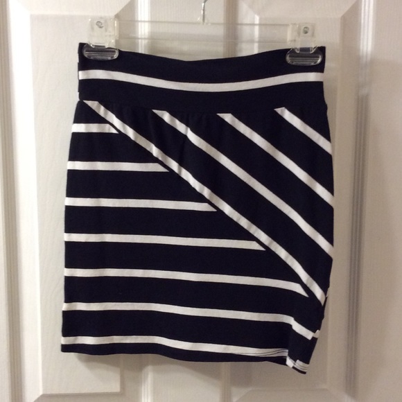 Tight Striped Skirt