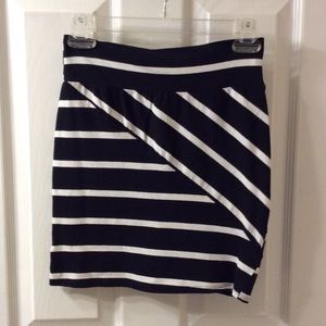 Tight Striped Skirt