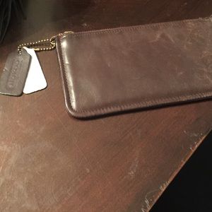 Coach. Vintage makeup bag.