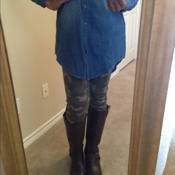 Judy Blue denim shirt or dress. - Picture 2 of 3