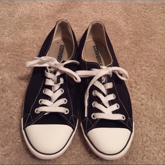 Black & white converse