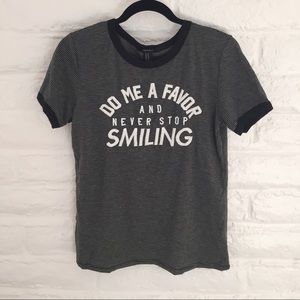 Forever 21 "Do Me A Favor And Never Stop Smiling"