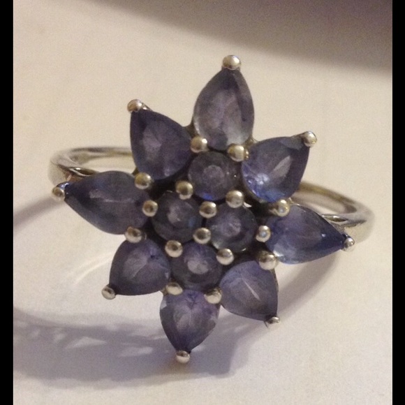 Tanzanite Sterling Silver Ring